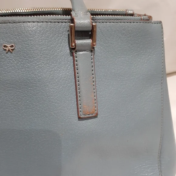 Anya Hindmarch stone blue tote - Picture 13 of 14